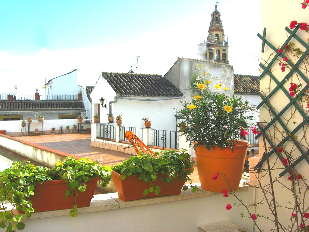Penthouse pour 5 personnes avec terrasse, à côte de la Mezquita, à Córdoba