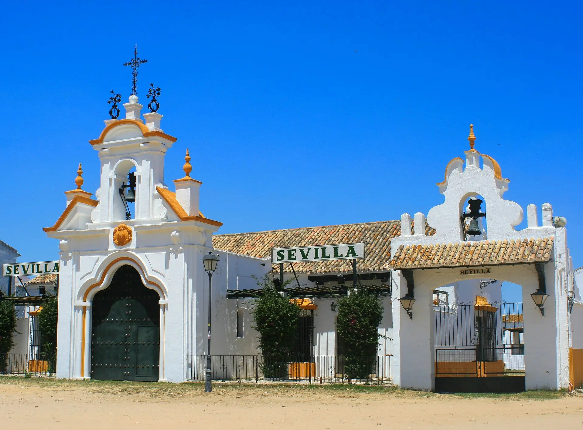 El Rocio près du parc national de Doñana El Rocio près du parc national de Doñana