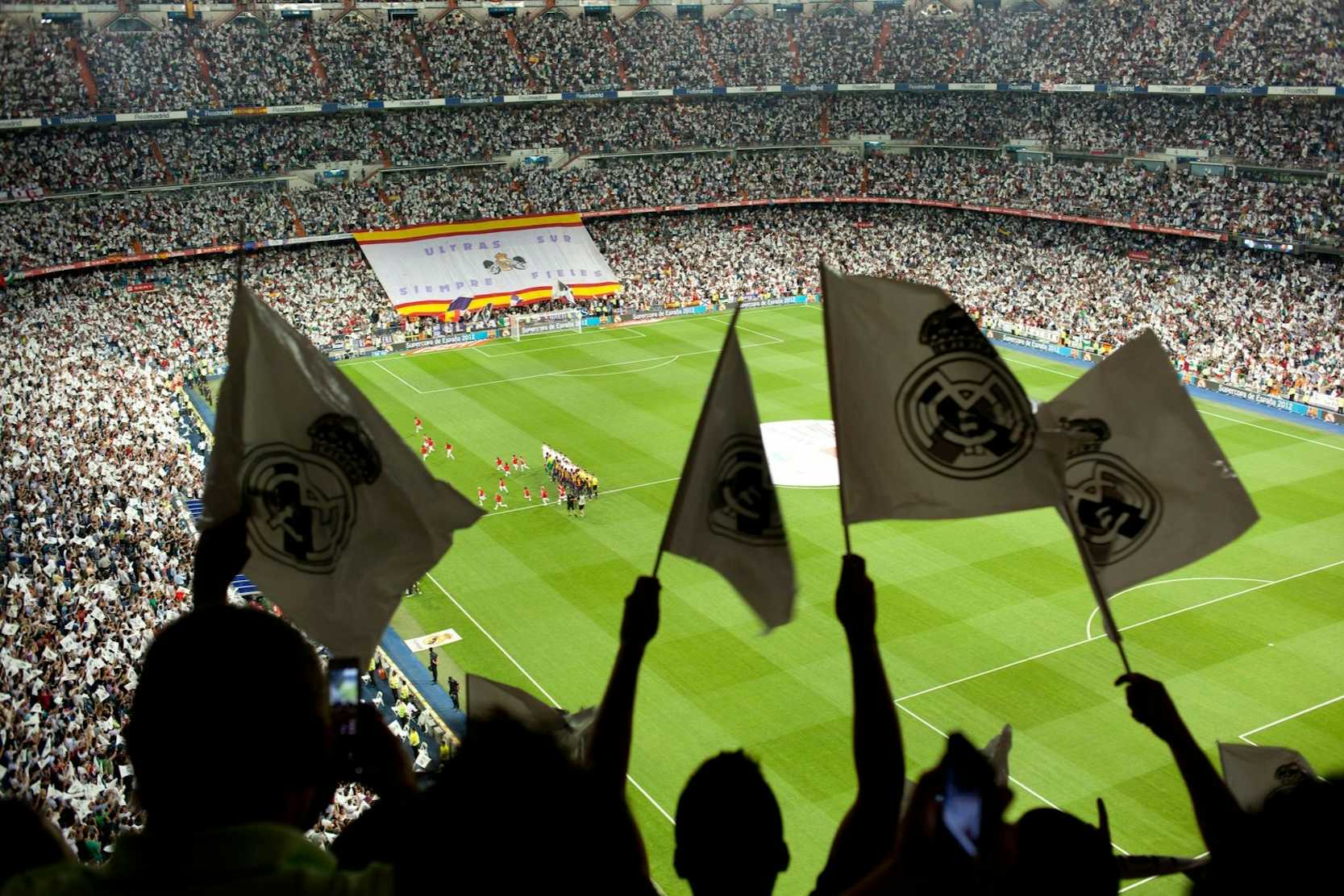Le Santiago Bernabéu du Real Madrid